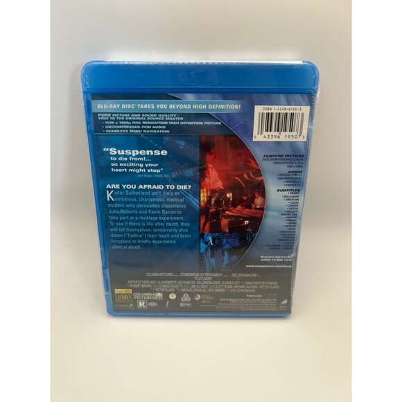 Flatliners (Blu-ray, 1990) I New Sealed I Bundle & Save - Picture 2 of 3